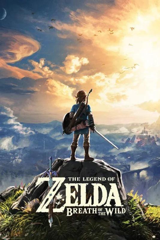 Exclusive Zelda Themed Canvas Art Print Poster - Brand My Case