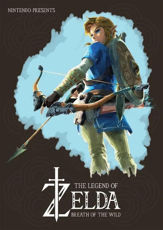 Exclusive Zelda Themed Canvas Art Print Poster - Brand My Case