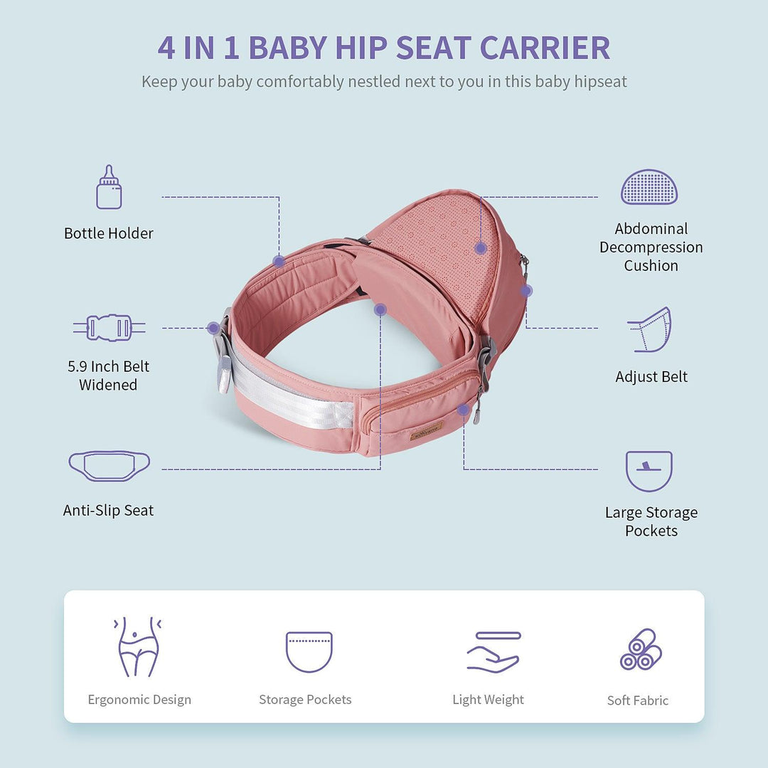 Fashionable Baby Hipseat Carrier - Brand My Case