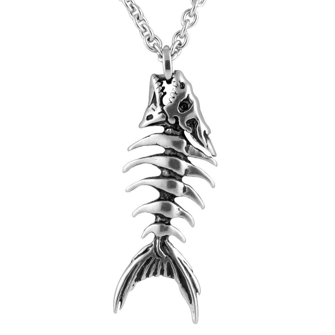 Fish Bones Necklace - Brand My Case