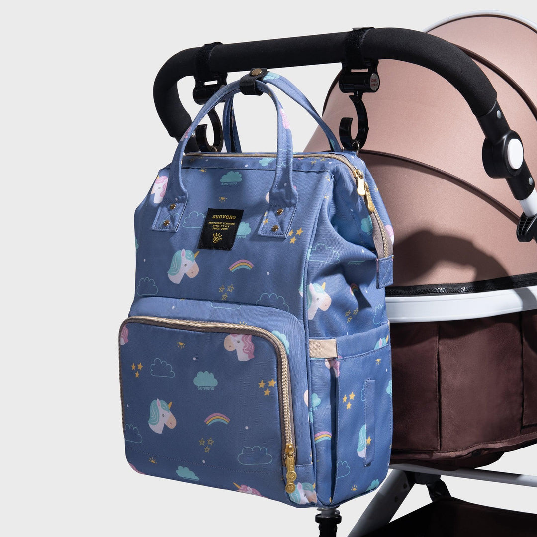 Fish-Opening Diaper Bag Unicorn Backpack - Brand My Case