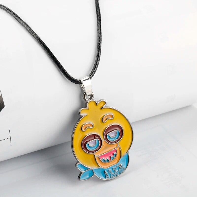 FIVENIGHTSATFREDDY Rope Chain Necklaces Game Jewelry FNAF Freddy Foxy Bonnie Chica Leather Rope Necklace Kid Christmas Gift - Brand My Case