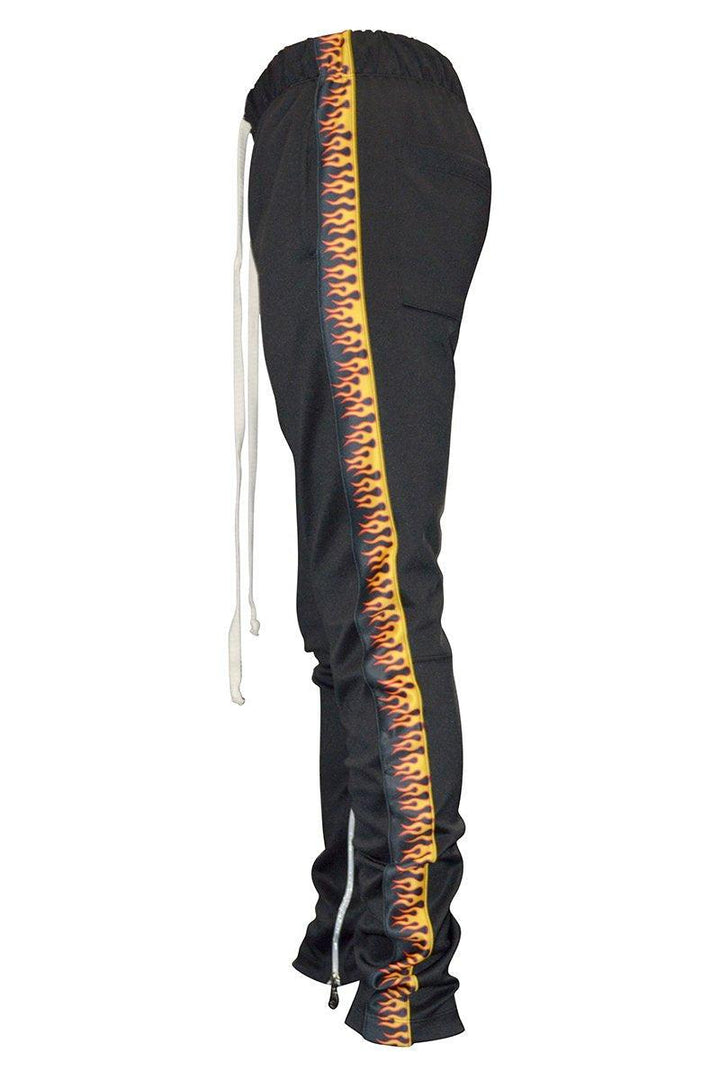 FLAME TRACK PANTS - Brand My Case