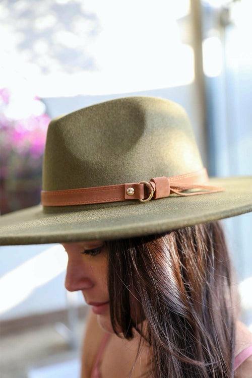 Flat Brim Buckle Hat - Brand My Case