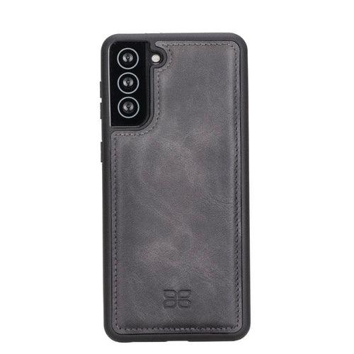 Flex Cover Back Leather Cases for Samsung Galaxy S21 Series - Brand My Case