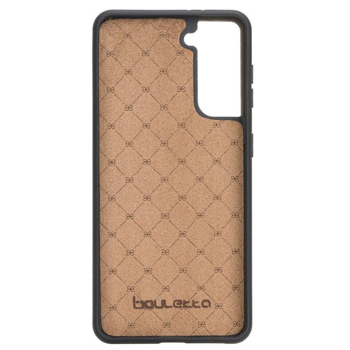Flex Cover Back Leather Cases for Samsung Galaxy S21 Series - Brand My Case