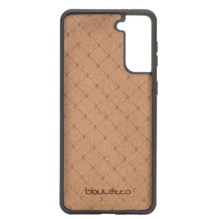 Flex Cover Back Leather Cases for Samsung Galaxy S21 Series - Brand My Case