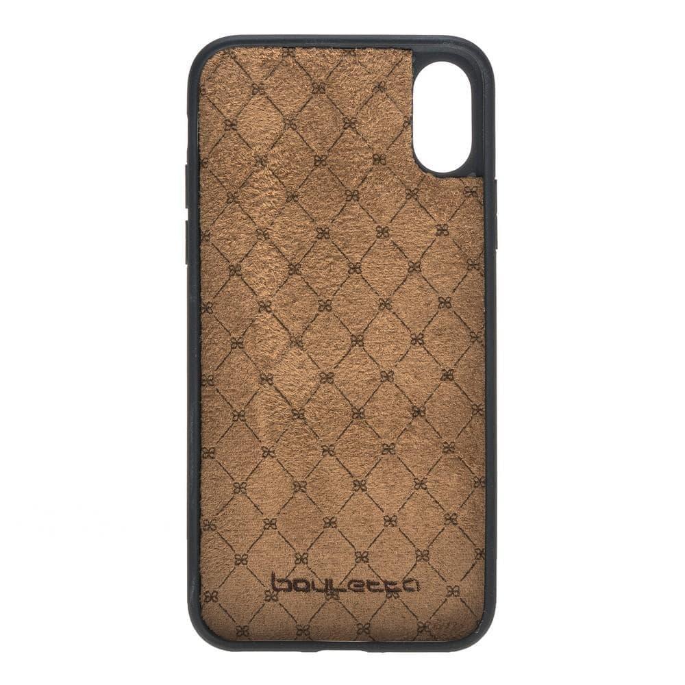 Flexible Leather Back Cover for Apple iPhone X Series - Brand My Case