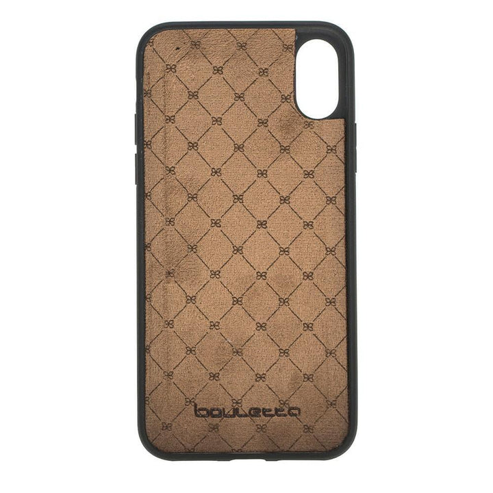 Flexible Leather Back Cover for Apple iPhone X Series - Brand My Case