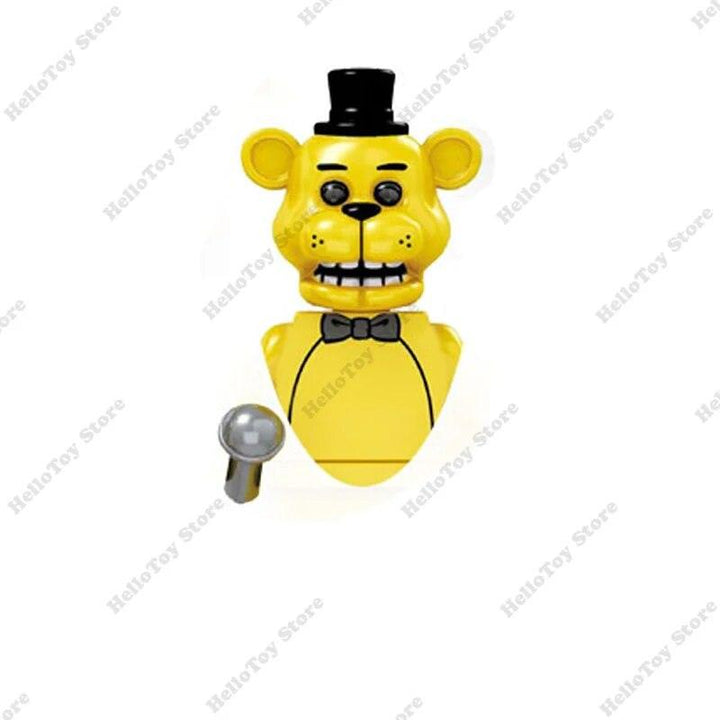 FNAF Five Nights At Freddyed Springtrap Game Mini Doll Action Figures Bricks Building Blocks Classic Movie Model Kids Toys Gift - Brand My Case