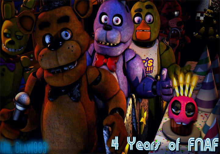 FNAF Five-nights-At-Freddys Premium Poster - Brand My Case