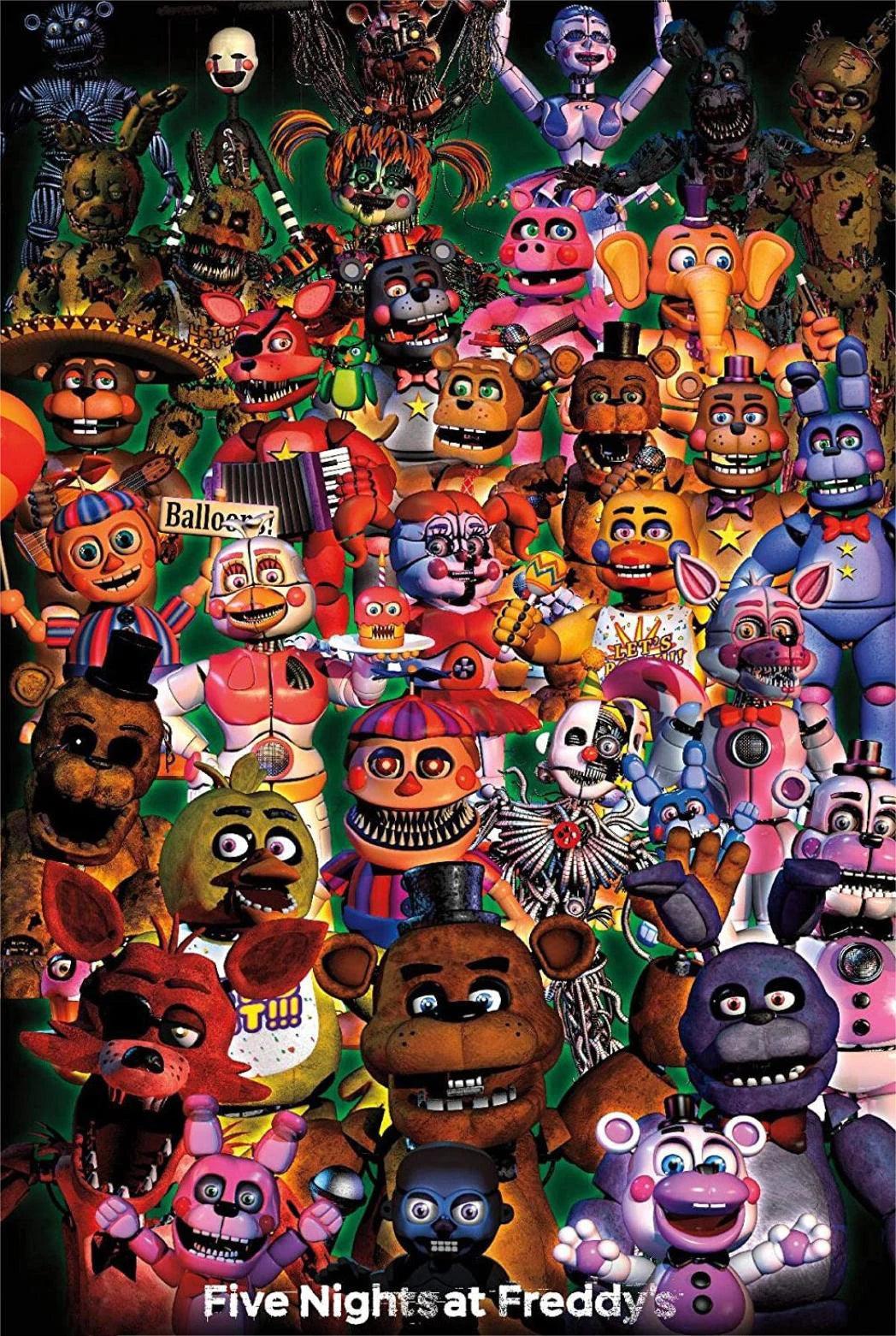 FNAF Five-nights-At-Freddys Premium Poster - Brand My Case