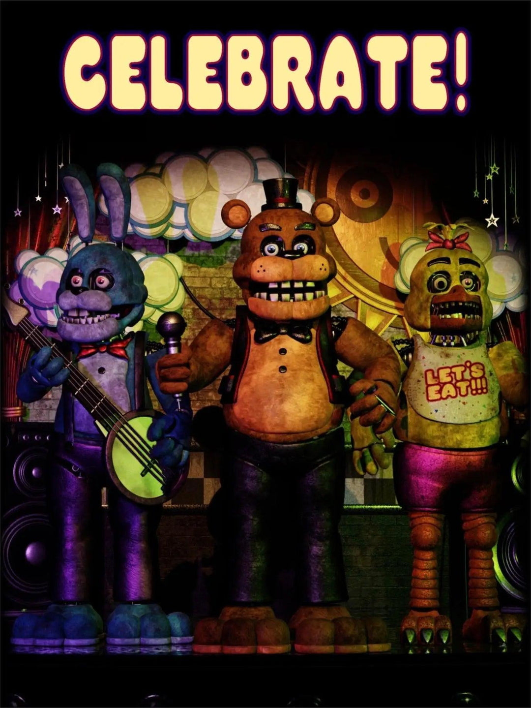 FNAF Five-nights-At-Freddys Premium Poster - Brand My Case