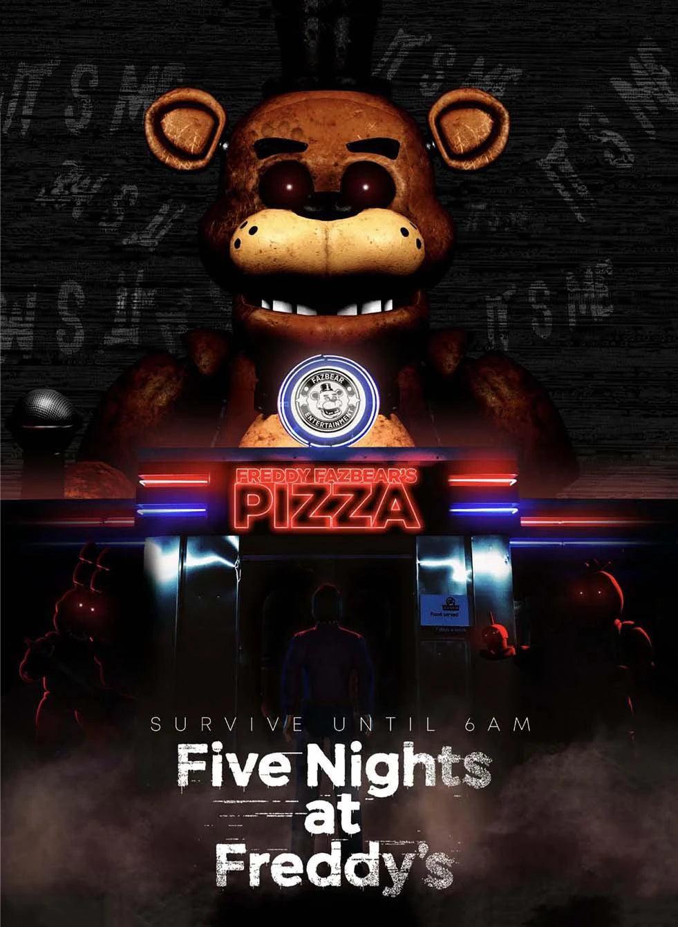 FNAF Five-nights-At-Freddys Premium Poster - Brand My Case