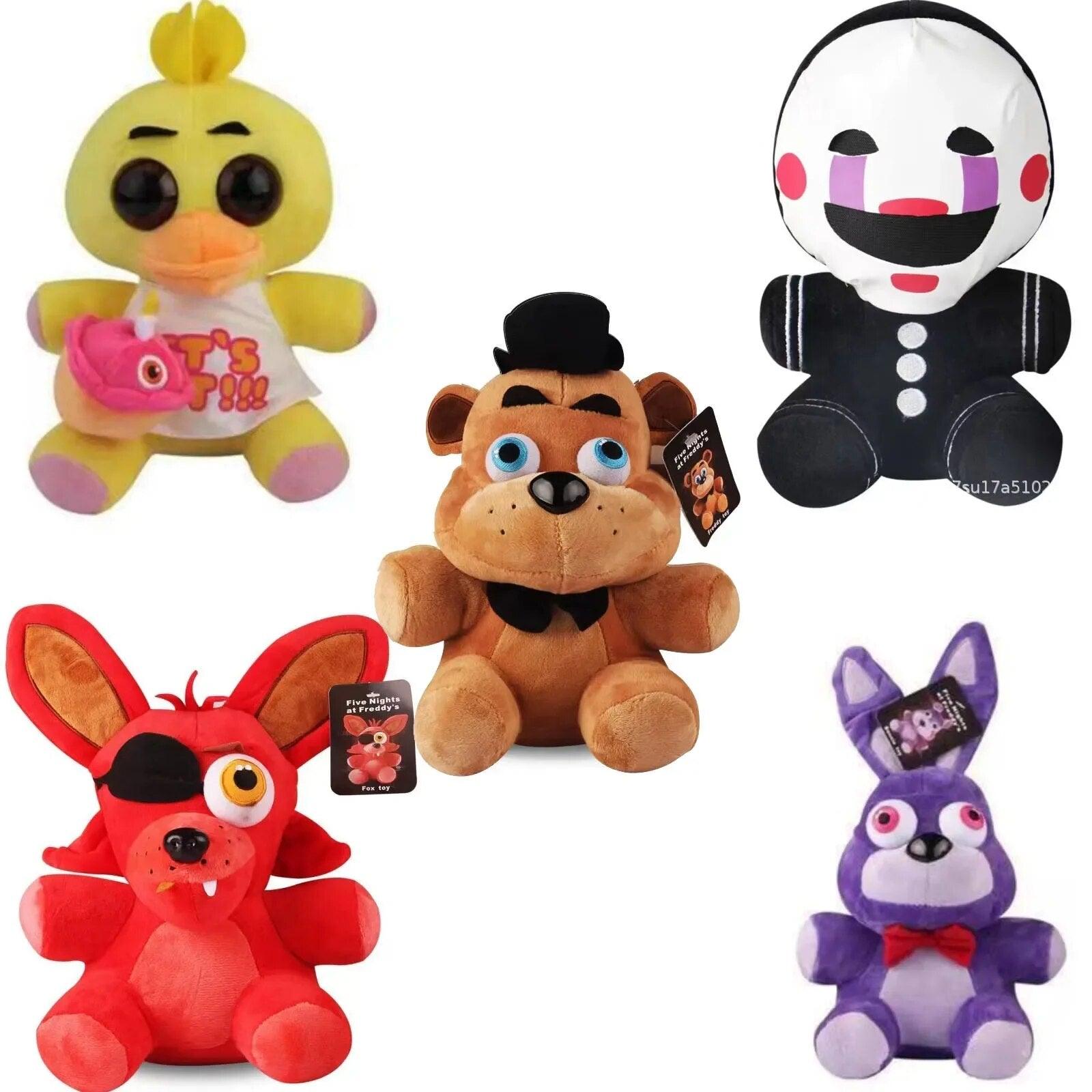 FNAF Freddy's Plush Toys Five Night At Freddy Animals Bear Rabbit Game ...