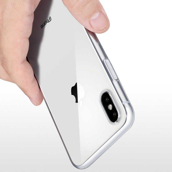 For iPhone X Case, WEFOR Slim Clear Soft TPU Cover - Brand My Case