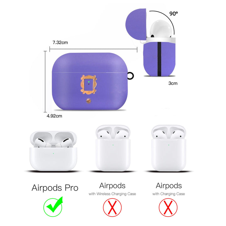 FRIENDS Tv Show Purple Door AirPods Pro Case - Brand My Case