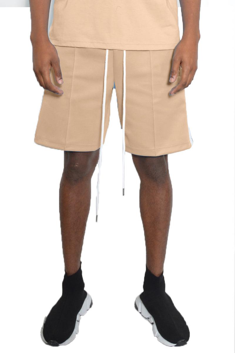 Front Pleat Shorts - Brand My Case