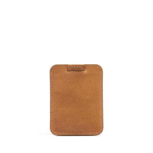 Full-grain leather cardholder - The Minimalist - Brand My Case