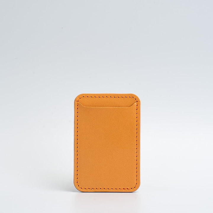 Full-Grain Leather MagSafe wallet - Classic - Brand My Case