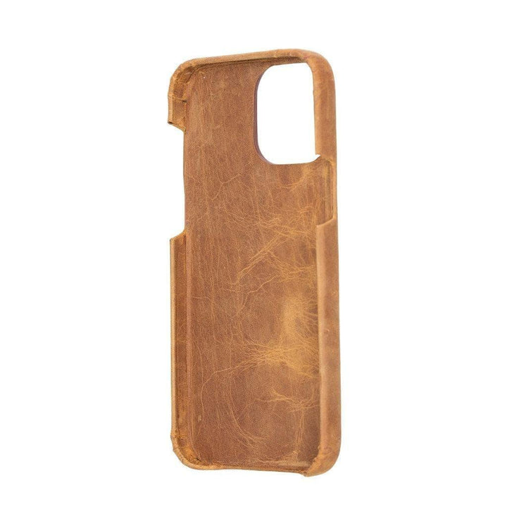 Full Leather Coating Back Cover for Apple iPhone 13 Series - Brand My Case