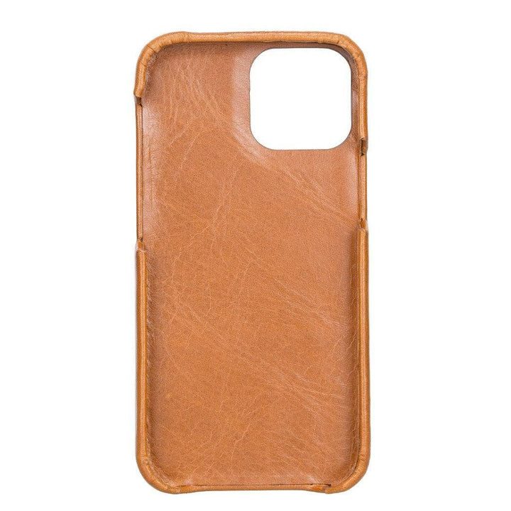 Full Leather Coating Back Cover for Apple iPhone 13 Series - Brand My Case