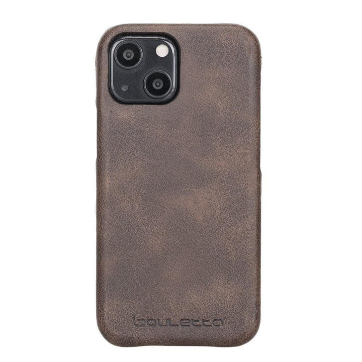 Full Leather Coating Back Cover for Apple iPhone 13 Series - Brand My Case