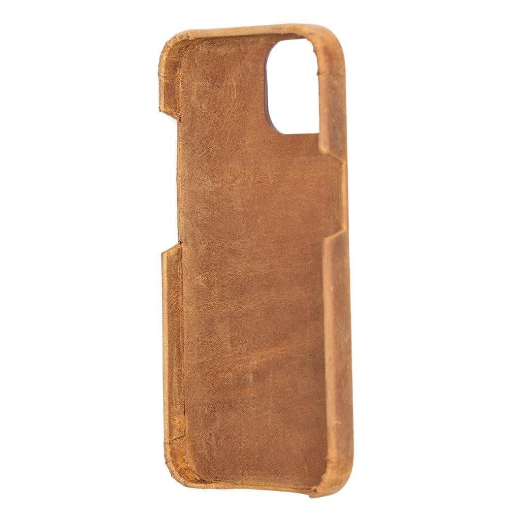 Full Leather Coating Back Cover for Apple iPhone 13 Series - Brand My Case