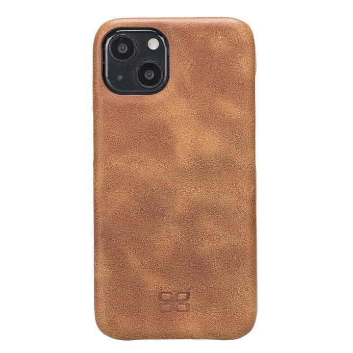 Full Leather Coating Back Cover for Apple iPhone 13 Series - Brand My Case