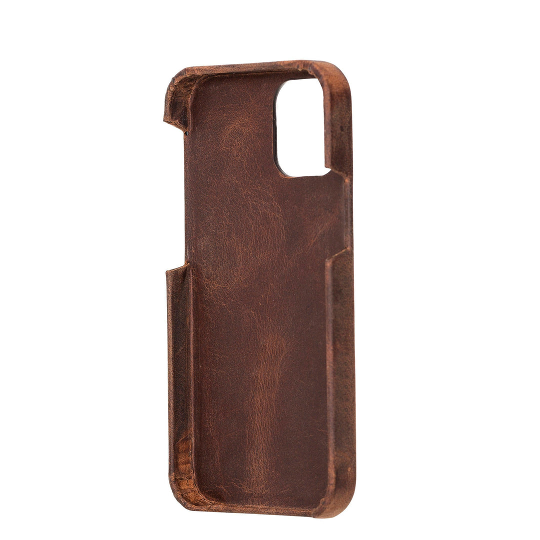 Fully Leather Back Cover for Apple iPhone 12 Series - Brand My Case