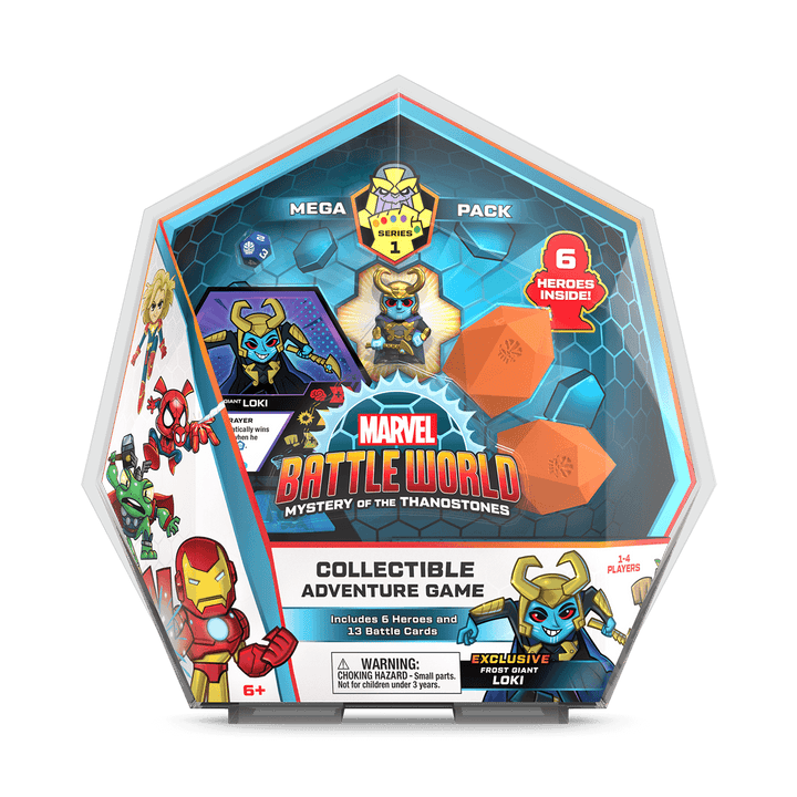 Funko Marvel Battleworld: Mega Pack - Loki (Frost Giant) - Brand My Case