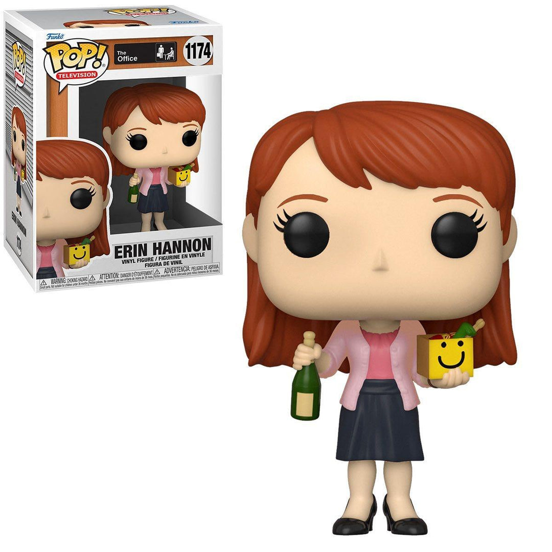 Funko Pop! TV: The Office - Erin with Happy Box & Champagne - Brand My Case
