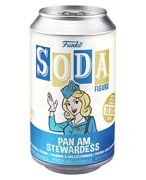 Funko Vinyl SODA: Pan Am - Stewardess with 1/6 Chance of Chase LE - Brand My Case