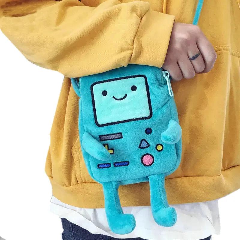 Game Robert Anime Figure Doll Crossbody Bag Swag Rap Plush Coin Wallet Phone Bag Robert Bag Toys for Children - Brand My Case