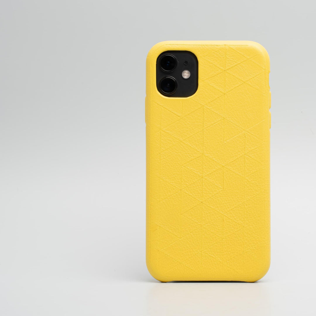 Geometric Leather iPhone 11 case - Vectors - Brand My Case