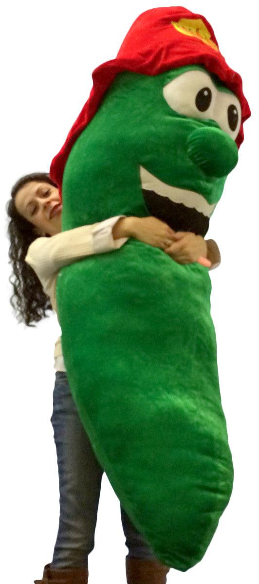 Get Out of a Pickle with this Giant Stuffed Pickle 66 Inch Huge Five - Brand My Case
