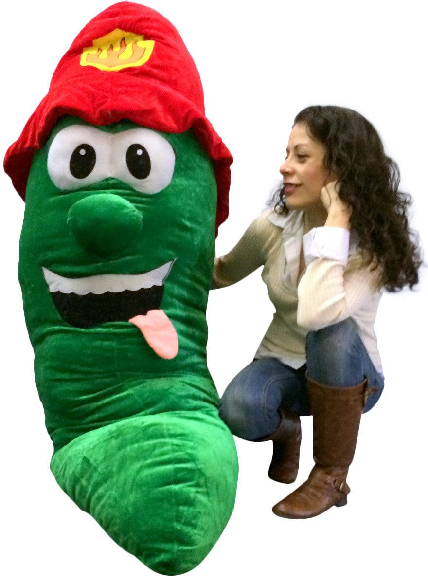 Get Out of a Pickle with this Giant Stuffed Pickle 66 Inch Huge Five - Brand My Case