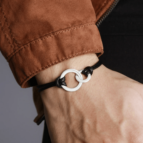 Gift For Son From Mom, Son Gift, Son Leather Bracelet - Brand My Case