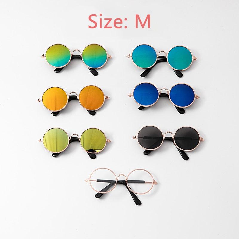 Glasses For a Cat Pet Products Goods For Animals Dog Accessories Cool Funny The Kitten Lenses Sun Photo Props Colored Sunglasses - Brand My Case