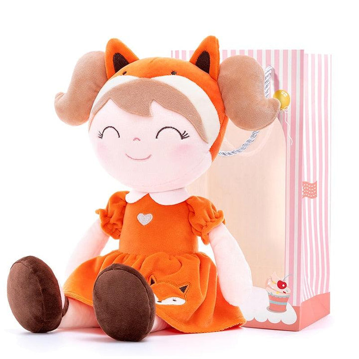 Gloveleya Stuffed Animal Dolls 2021 New Design Spring Girls Forest Animal Doll Soft Plush Toys Baby Girl&#39;s GIfts Kids Ragdoll - Brand My Case
