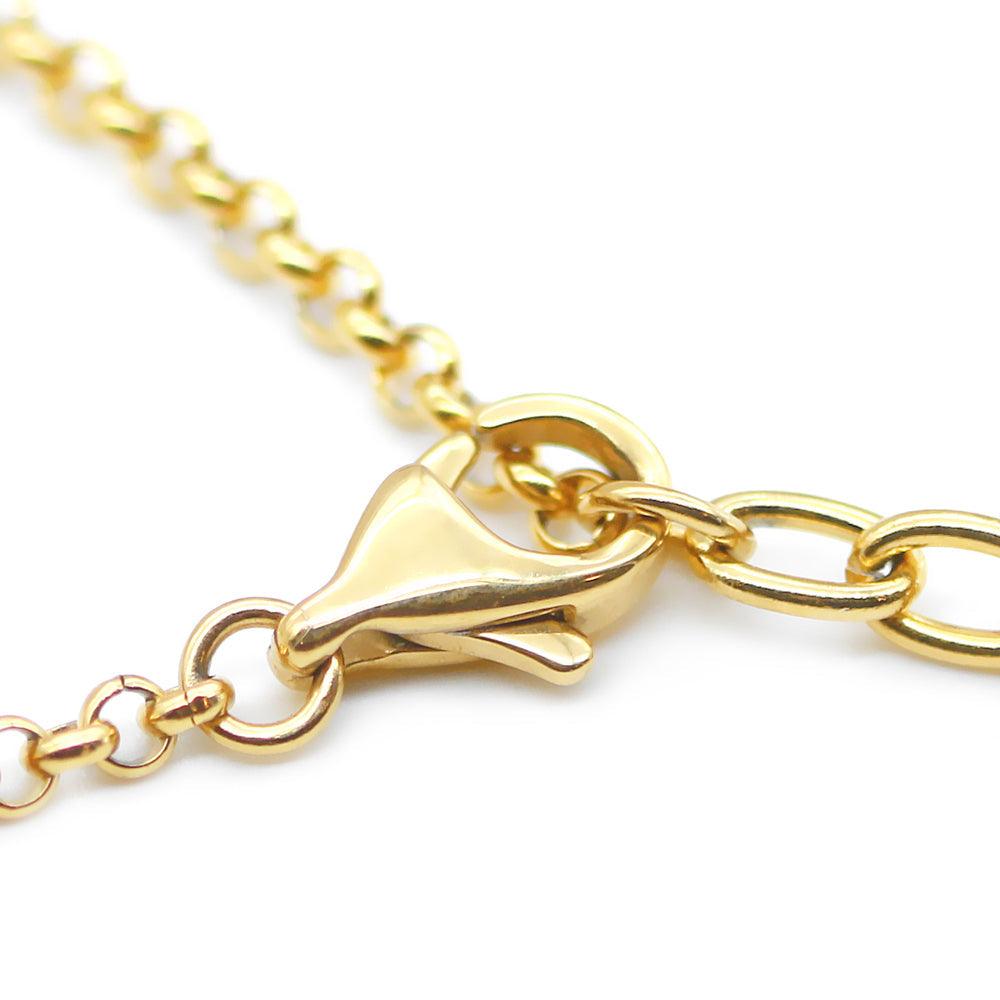 Gold Plated Charm Cat Necklace - Brand My Case