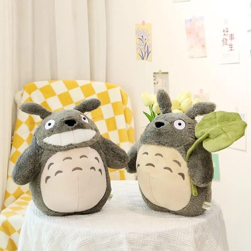 Hayao Miyazaki Animation Bus Totoro Doll Plush Filling Toy Cartoon Animation Totoro Tram Kawaii Baby Toys For Children Xmas Gift - Brand My Case