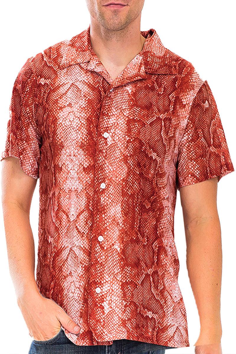 Hiatus Snake Print Button Up - Brand My Case