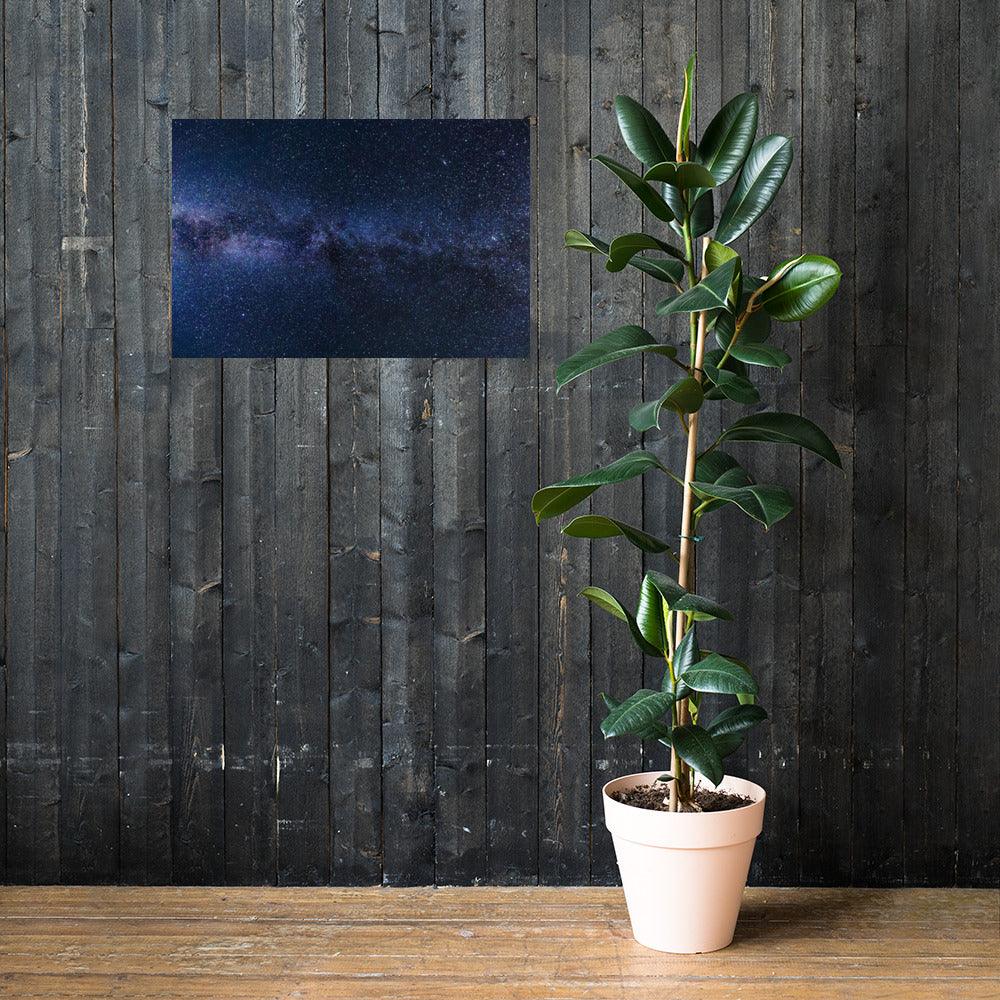High Quality Galaxy Matte Poster - Brand My Case