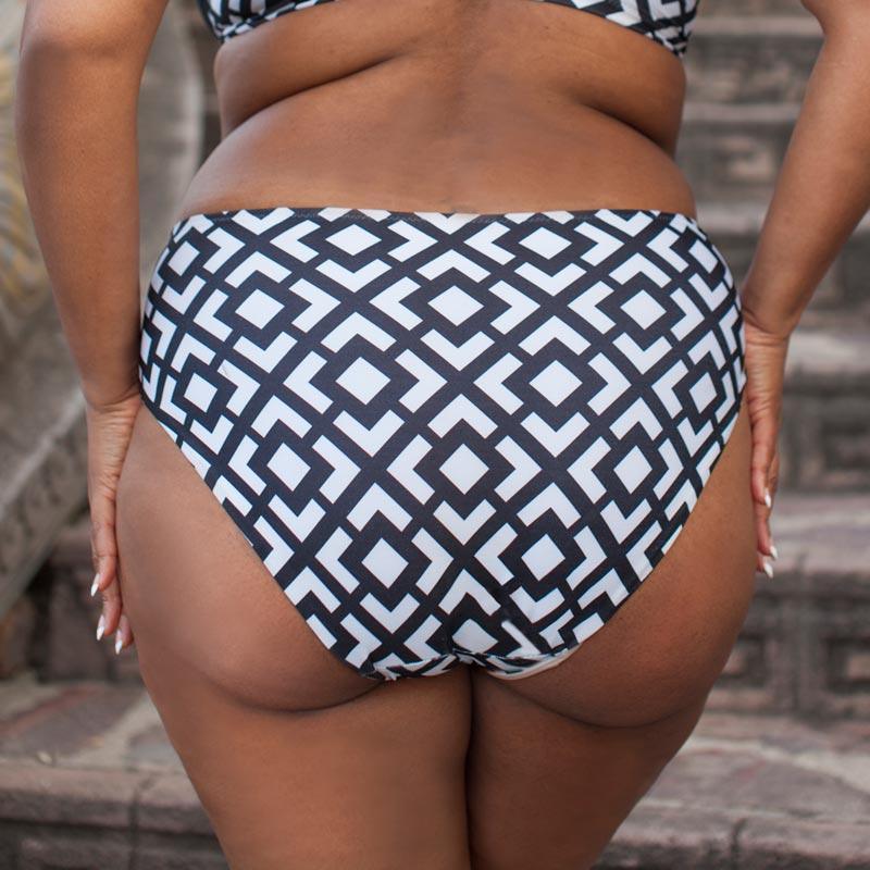 High Waist Bikini Bottom Lauma Swim Beach Party - Brand My Case
