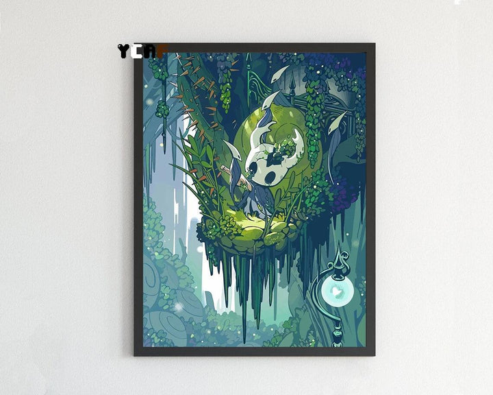 Hollow Knight Game Poster - Gaming Wall Art - Decor for Kids Game Room - Brand My Case