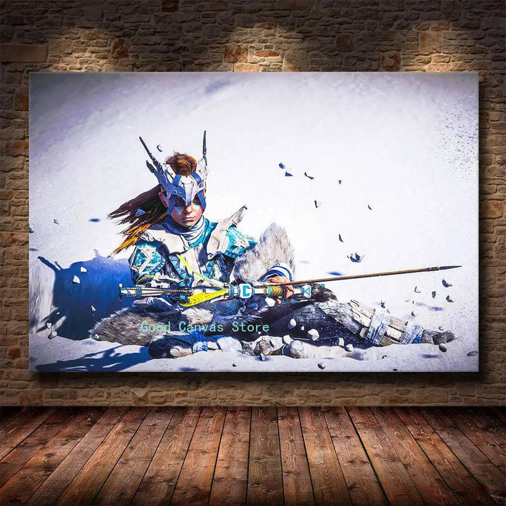 Horizon Zero Dawn 2023 Game Poster - Modern Online Game Wall Art - Decor for Game Room - Brand My Case