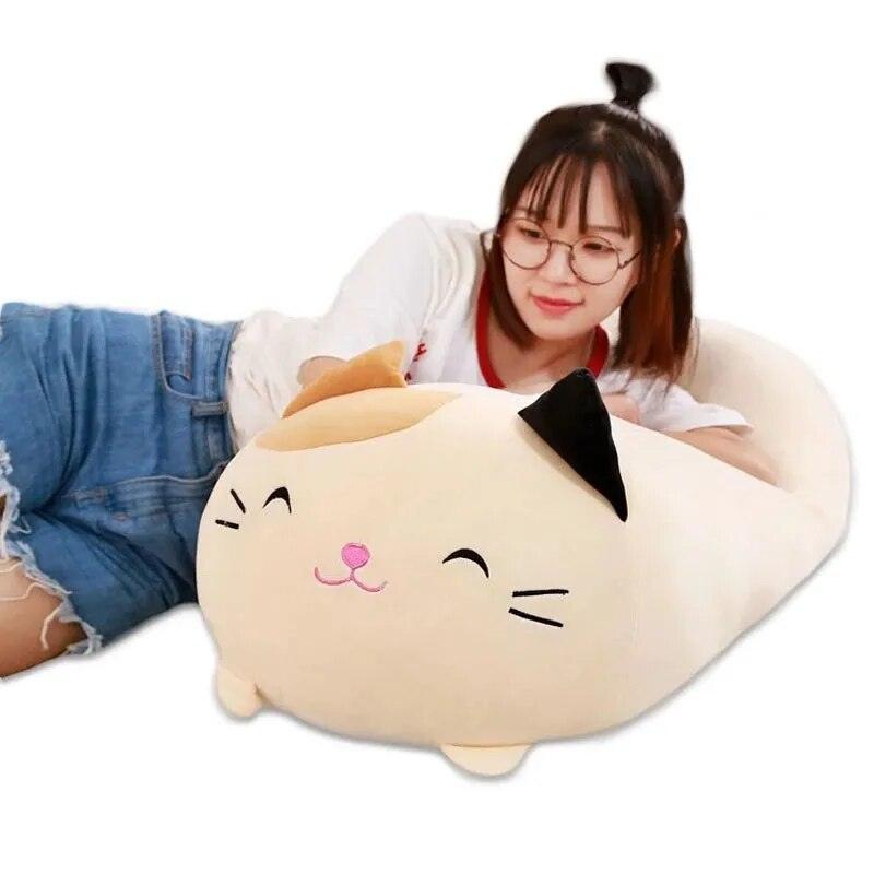 Hot 20/28cm Soft Animals Cartoon Cat Pillows Cushion Lovely Rabbit Stuffed Dog Totoro Penguin Pig Frog Plush Toy Birthyday Gift - Brand My Case