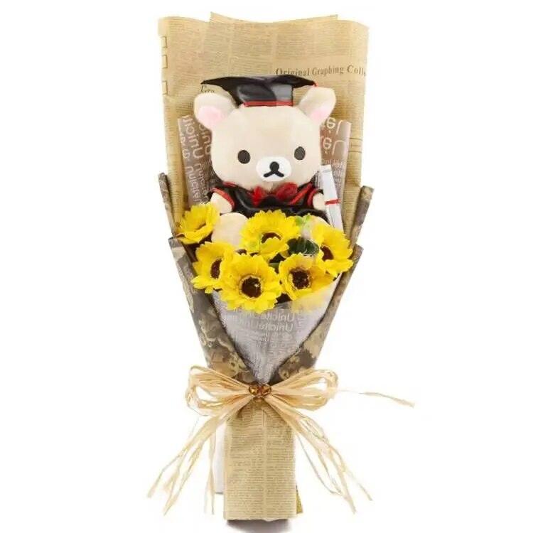 Hot Sale Cute Teddy Bear Stuffed Animal Plush Toy Cartoon Bouquet Gift Box Creative Birthday Valentine's Day Christmas Gift - Brand My Case