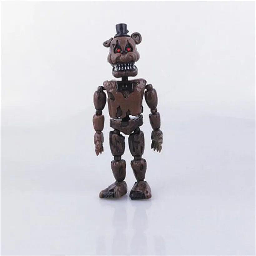 Hot Sell Five Night At Freddy Anime Fnaf Bear Free Assembly Action Figure Pvc Model Freddy Toys For Children - Brand My Case